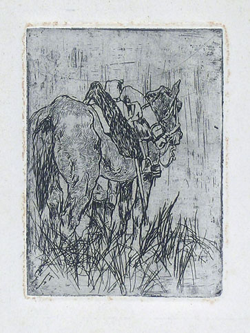 Giovanni Fattori, vedetta appiedata